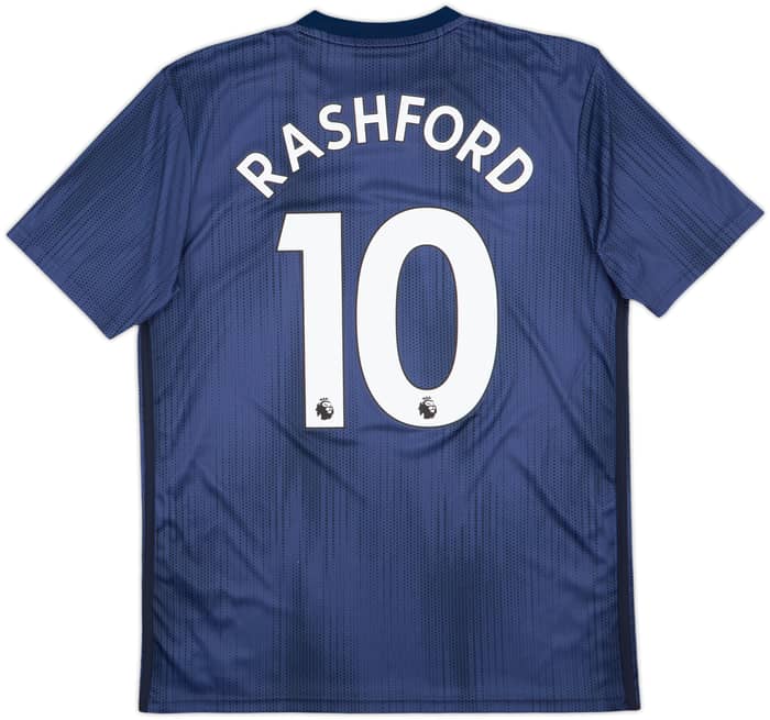 2018-19 Manchester United Third Shirt Rashford #10 - 9/10 - (M)