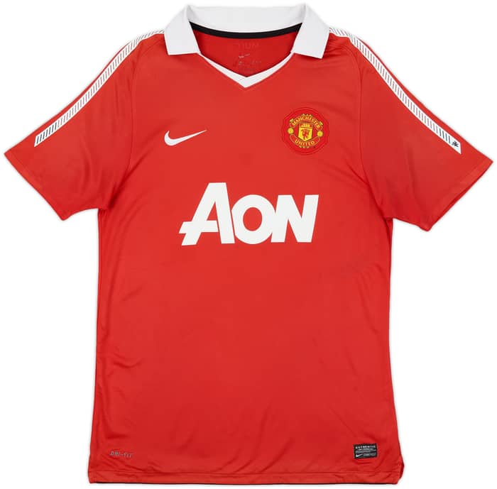 2010-11 Manchester United Home Shirt Rooney #10 - 6/10 - (M)