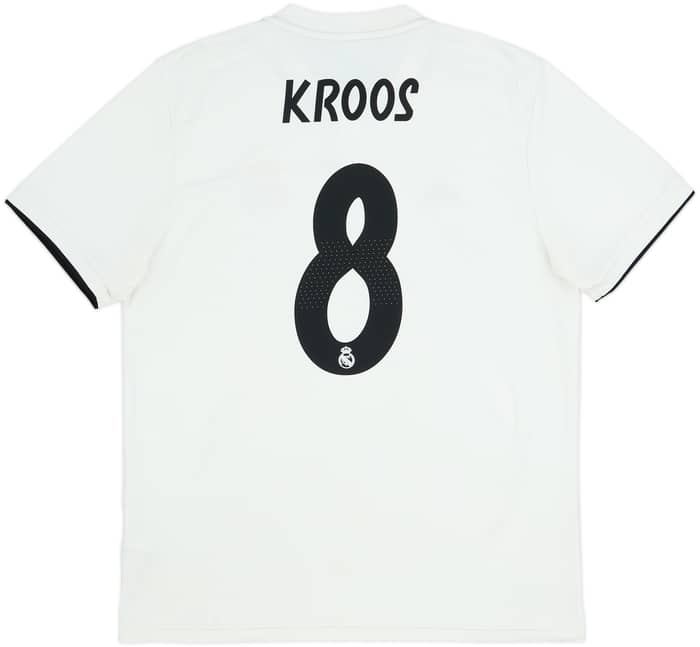 2018-19 Real Madrid Home Shirt Kroos #8 - 6/10 - (L)