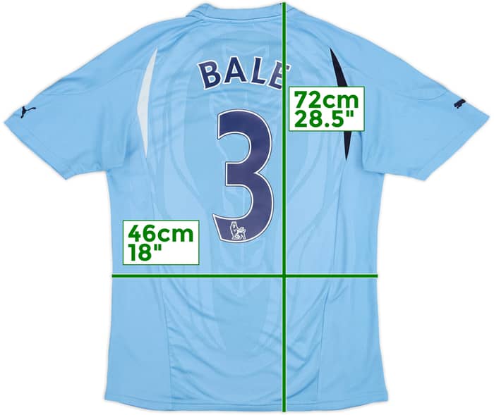 2010-11 Tottenham Away Shirt Bale #3 - 8/10 - (S)