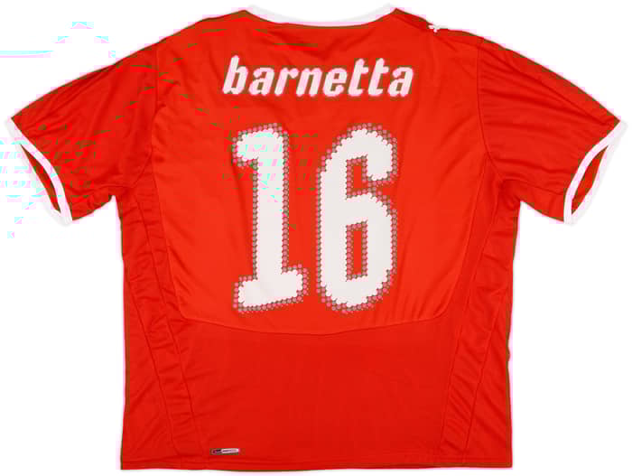 2008-10 Switzerland Home Shirt Barnetta #16 - 7/10 - (L)