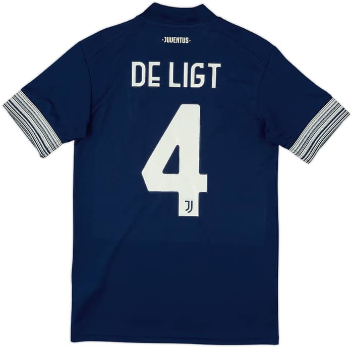 2020-21 Juventus Away Shirt De Ligt #4 - 8/10 - (S)