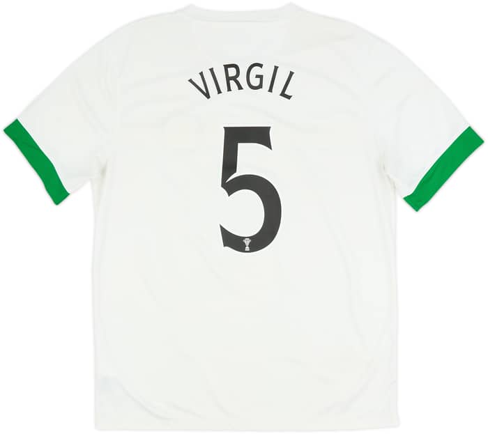 2014-15 Celtic European Third Shirt Virgil #5 - 7/10 - (L)