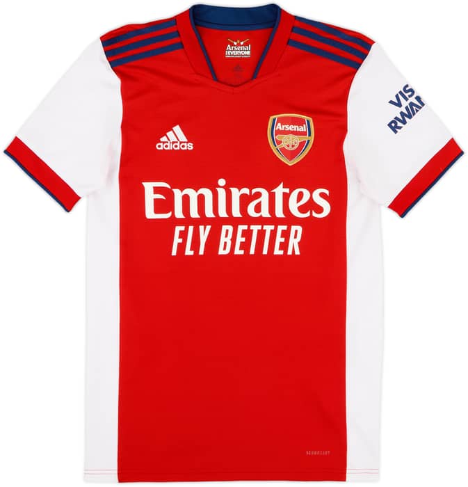 2021-22 Arsenal Home Shirt Odegaard #8 - 8/10 - (XS)