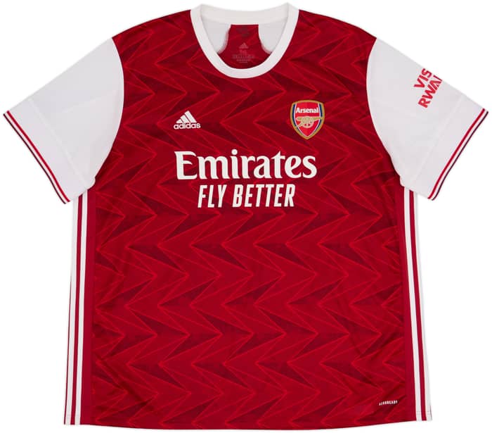 2020-21 Arsenal Home Shirt Saka #7 - 8/10 - (3XL)