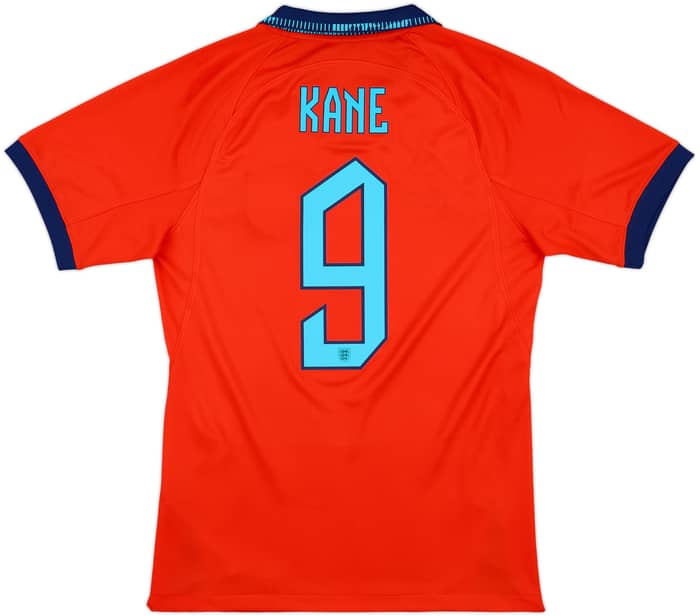 2022-23 England Away Shirt Kane #9 - 10/10 - (S)