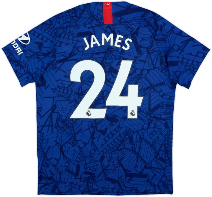 2019-20 Chelsea Authentic Home Shirt James #24 - 7/10 - (L)