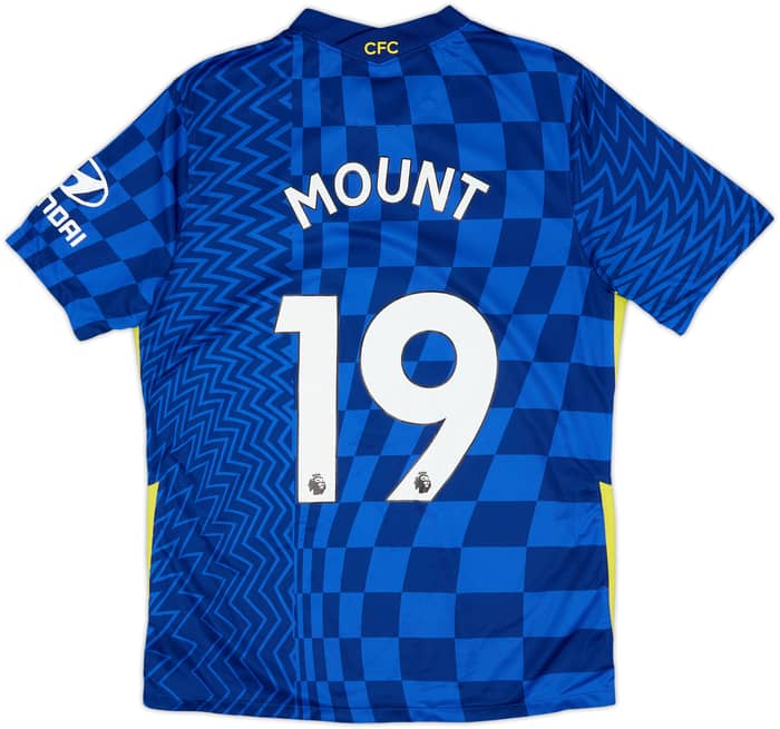 2021-22 Chelsea Home Shirt Mount #19 - 6/10 - (L)
