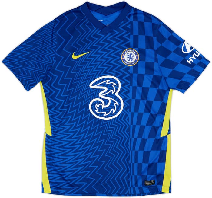 2021-22 Chelsea Home Shirt Mount #19 - 6/10 - (L)