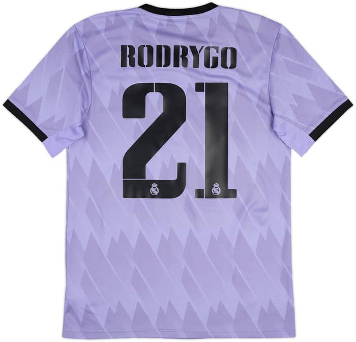 2022-23 Real Madrid Away Shirt Rodrygo #21 - 10/10 - (M)