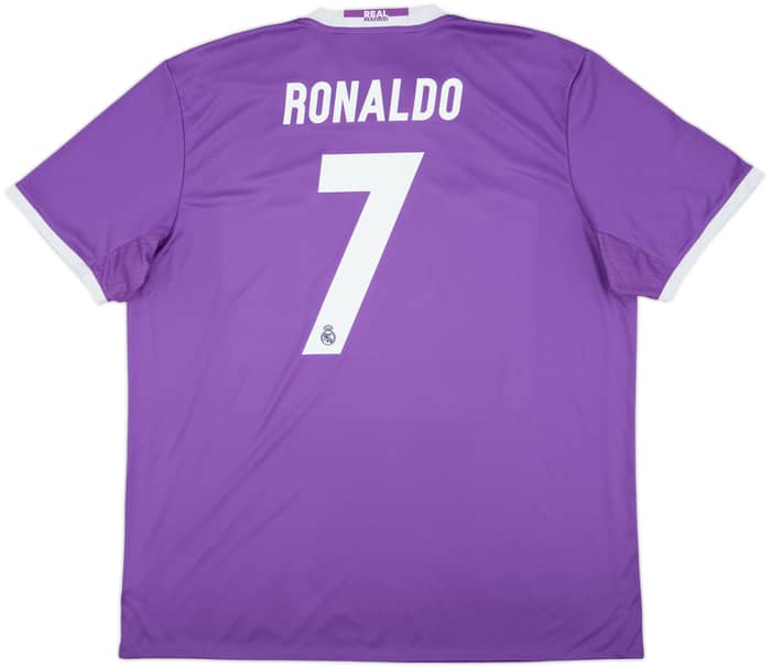 2016-17 Real Madrid Away Shirt Ronaldo #7 (XXL)