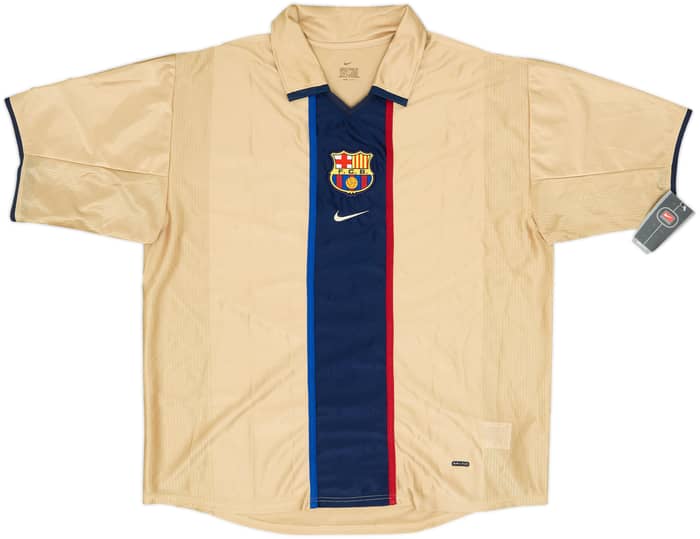 2001-03 Barcelona Away Shirt Rivaldo #10 (XL)