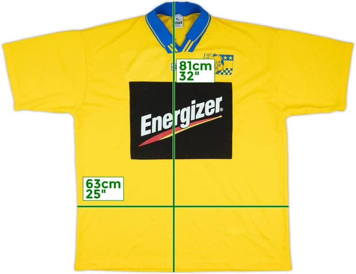1996-97 La Chaux-de-Fonds Match Issue Home Shirt #18