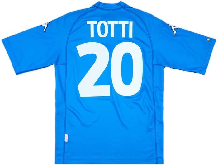 2000-01 Italy Home Shirt Totti #20 - 8/10 - (M)