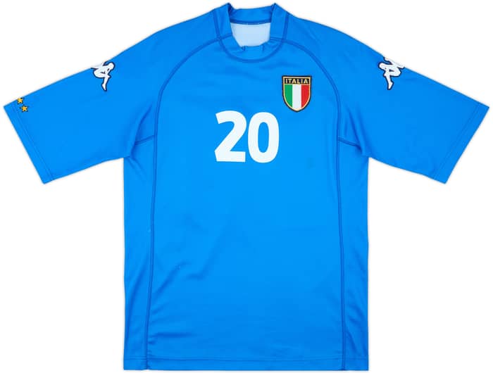 2000-01 Italy Home Shirt Totti #20 - 8/10 - (M)