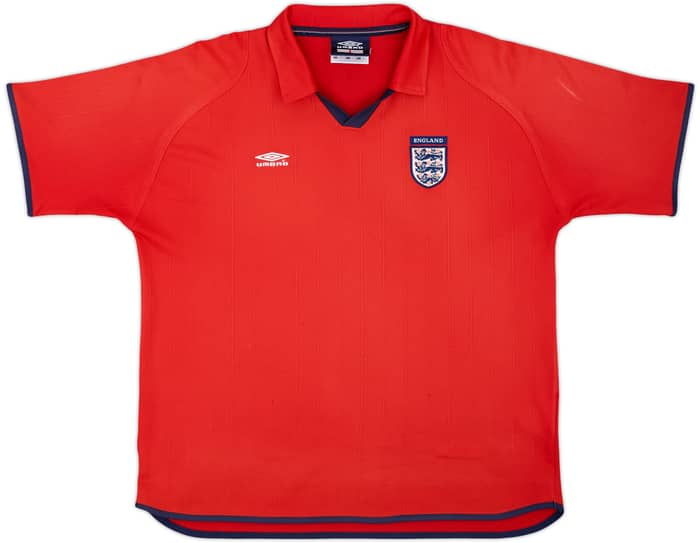 2002-04 England Umbro Training Shirt - 7/10 - (L)