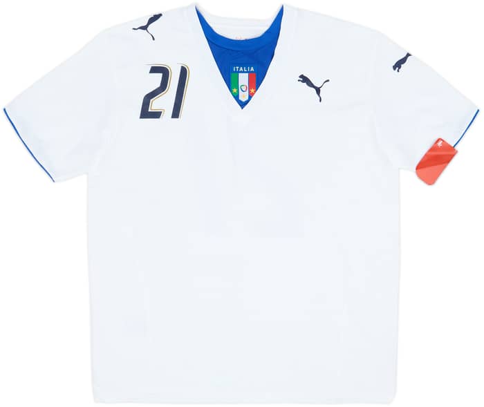 2006 Italy Away Shirt Pirlo #21 (XL)
