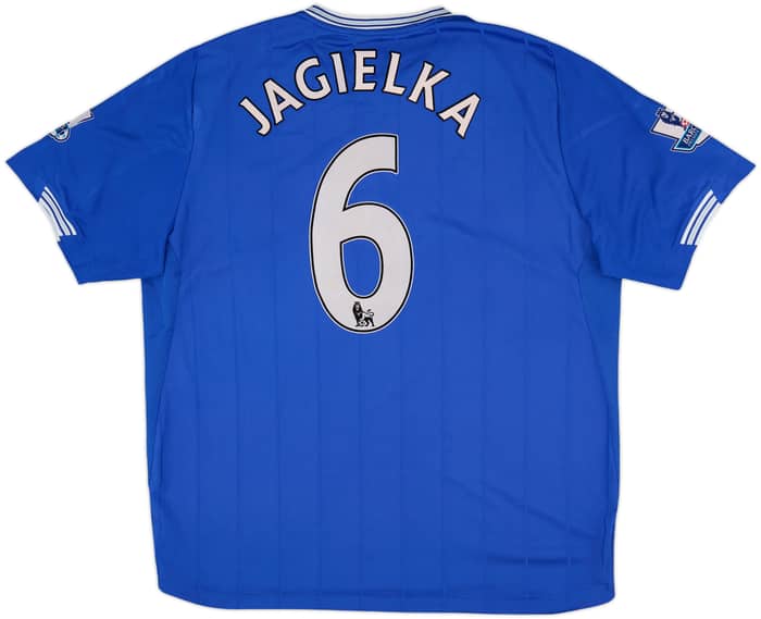 2009-10 Everton Home Shirt Jagielka #6 - 7/10 - (XL)