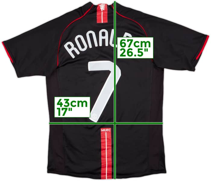 2007-08 Manchester United Away Shirt Ronaldo #7 - 6/10 - (S)