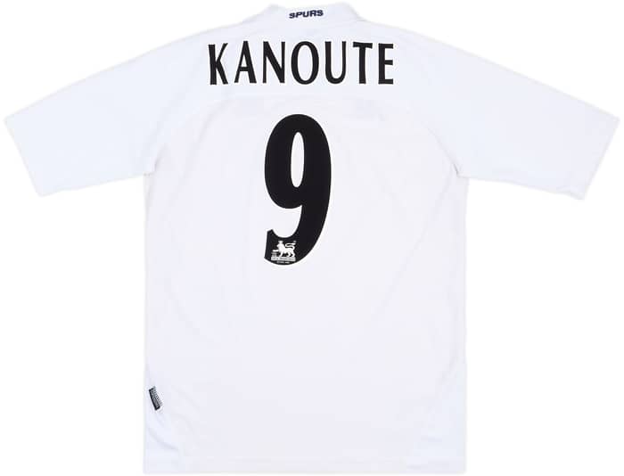 2004-05 Tottenham Home Shirt Kanoute #9 - 7/10 - (XL)