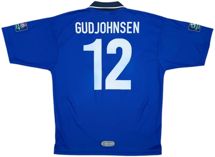 1999-00 Bolton Away Shirt Gudjohnsen #12 - 7/10 - (M)