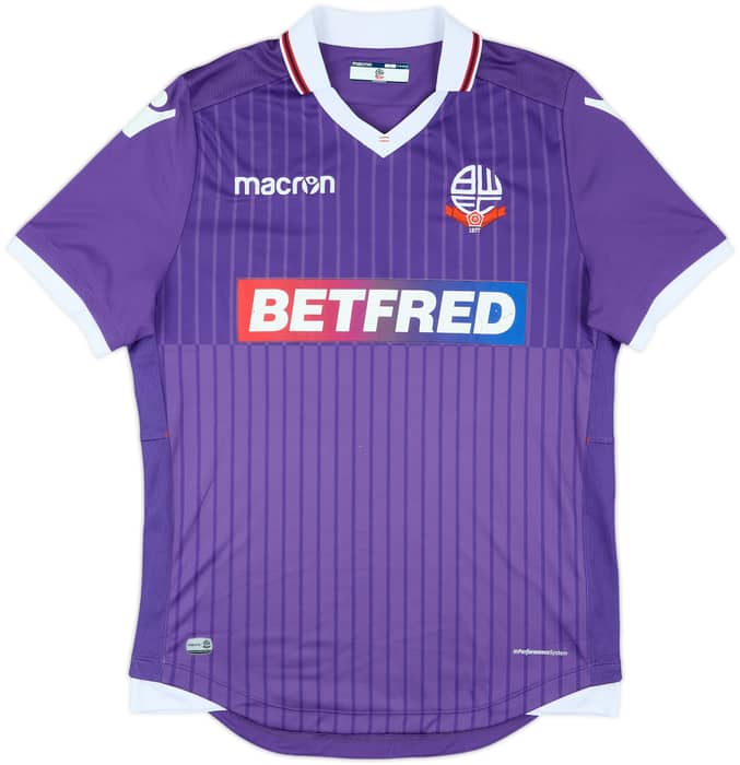 2017-18 Bolton Away Shirt Karacan #8 - 6/10 - (L)