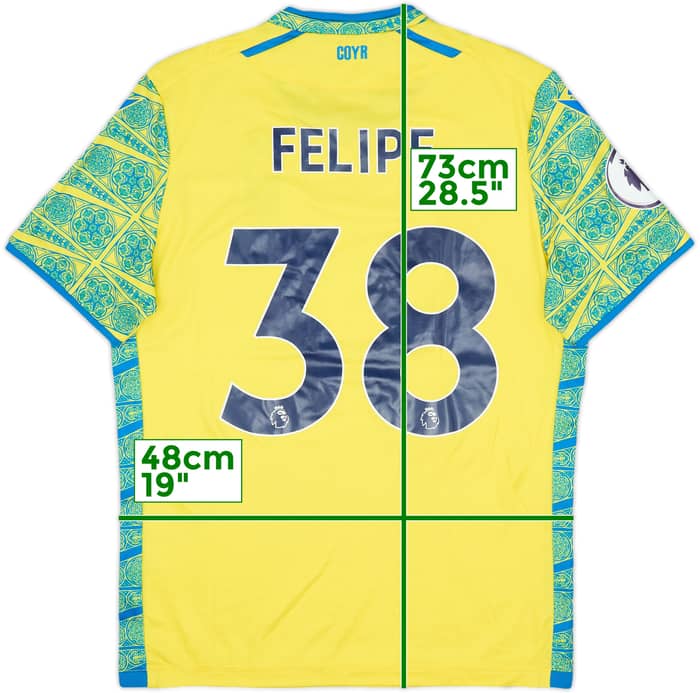 2022-23 Nottingham Forest Away Shirt Felipe #38 - 8/10 - (M)