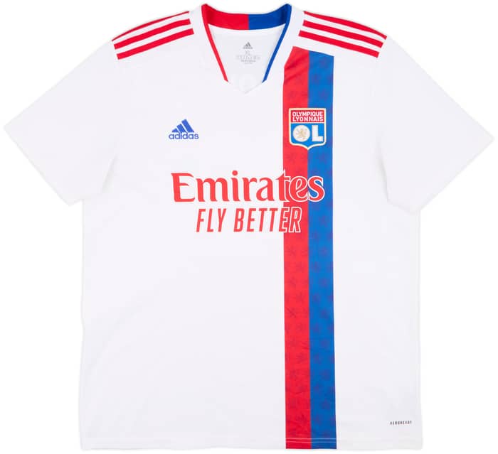 2021-22 Lyon Home Shirt L.Paqueta #10 - 8/10 - (XL)