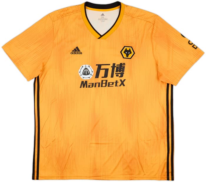 2019-20 Wolves Home Shirt Neves #8 - 9/10 - (XXL)