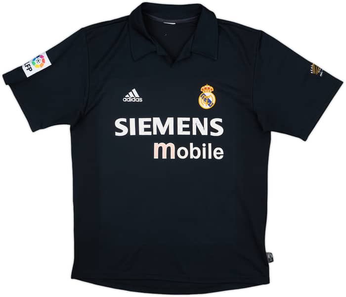 2002-03 Real Madrid Centenary Away Shirt Zidane #5 - 7/10 - (L)