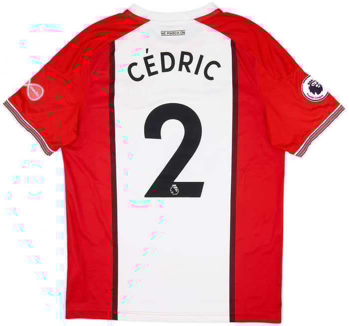 2017-18 Southampton Home Shirt Cedric #2 - 6/10 - (L)
