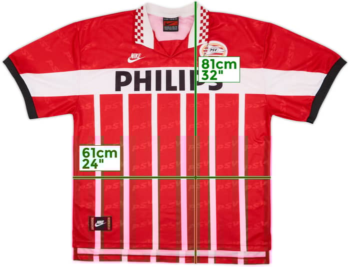 1995-96 PSV Home Shirt - 9/10 - (XL)