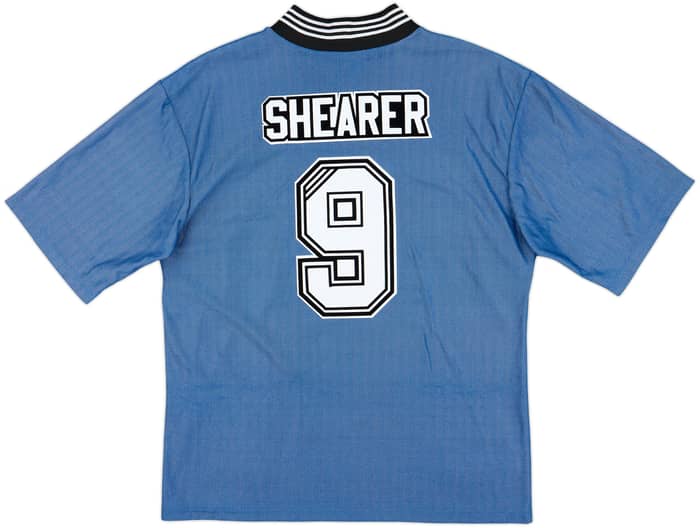 1996-97 Newcastle Away Shirt Shearer #9 - 8/10 - (XL)