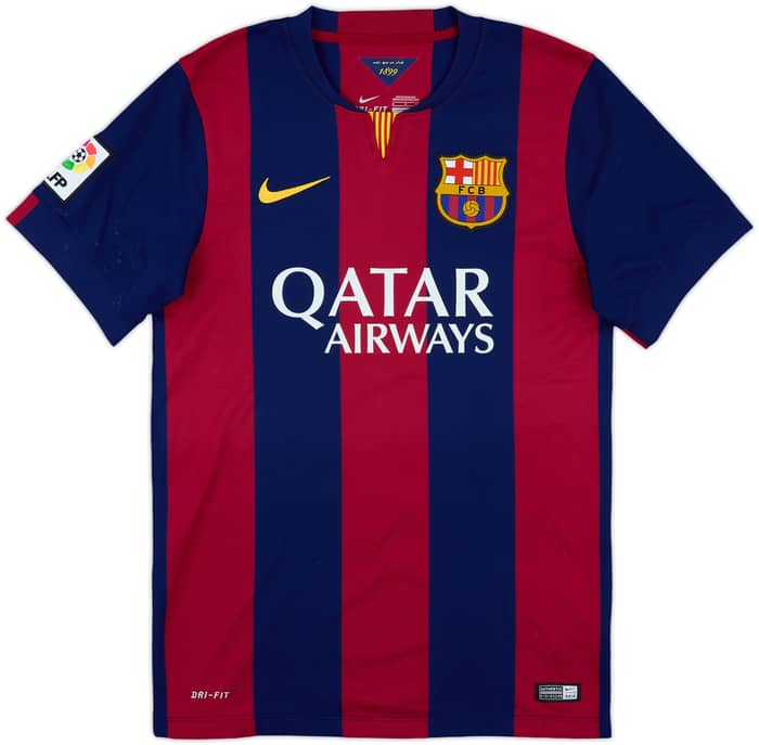 2014-15 Barcelona Home Shirt Messi #10 - 8/10 - (S)