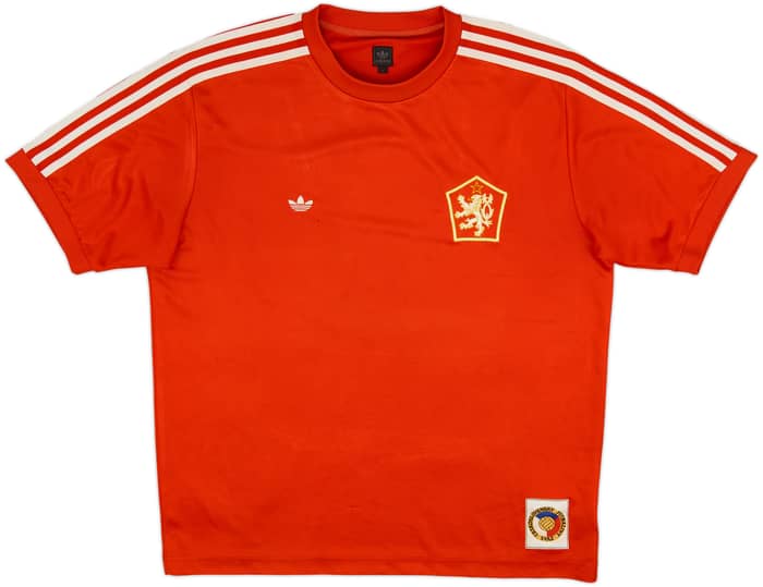 2005 Czechoslovakia adidas Originals Retro Home Shirt #8 - 4/10 - (L)