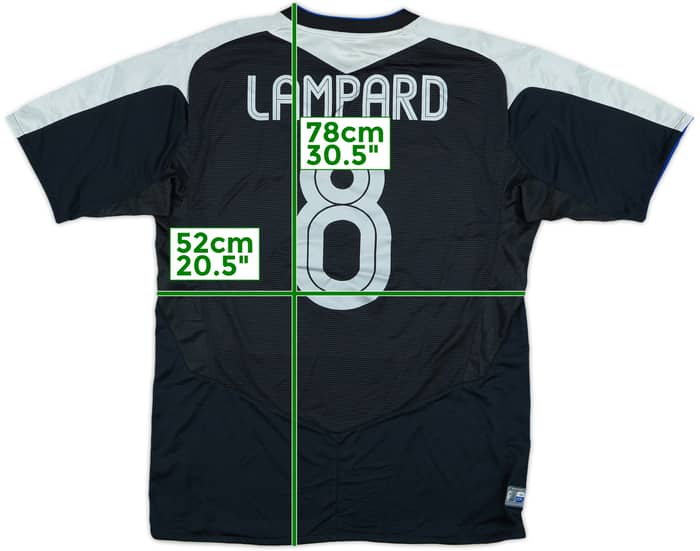 2004-05 Chelsea Away Shirt Lampard #8 - 7/10 - (L)