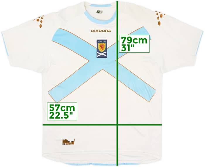 2007-08 Scotland Away Shirt - 5/10 - (XL)