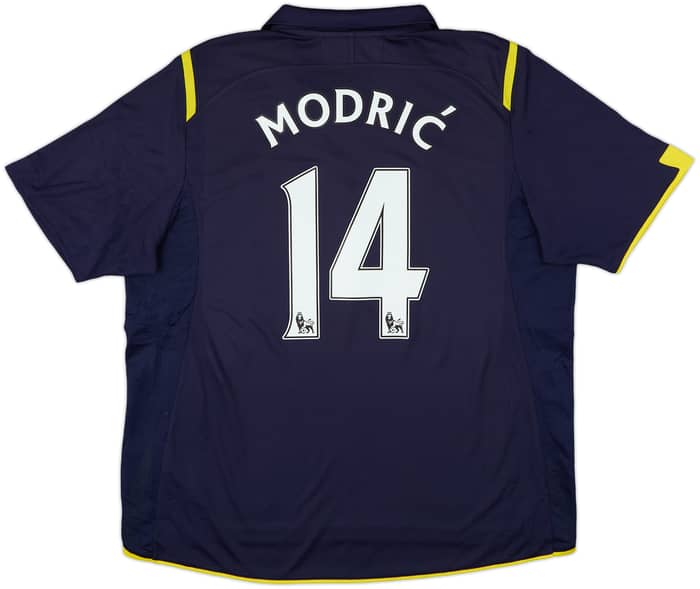 2009-10 Tottenham Away Shirt Modric #14 - 8/10 - (XL)