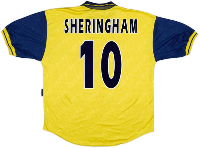 1995-97 Tottenham Third Shirt Sheringham #10 - 7/10 - (L)