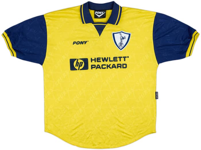 1995-97 Tottenham Third Shirt Sheringham #10 - 7/10 - (L)