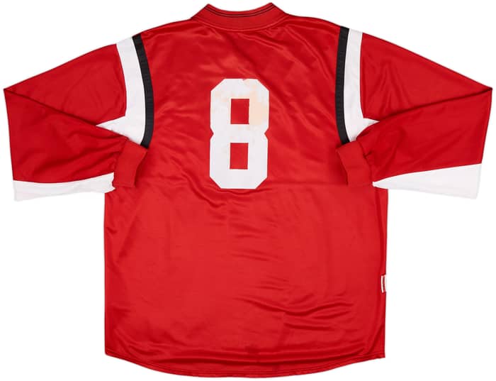 1998-99 Poland Player Issue Away L/S Shirt #8 - 5/10 - (XL)