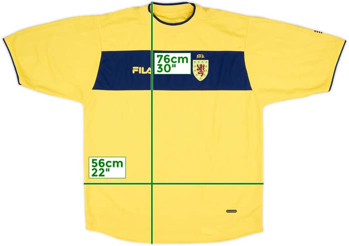 2002-03 Scotland Away Shirt - 7/10 - (L)