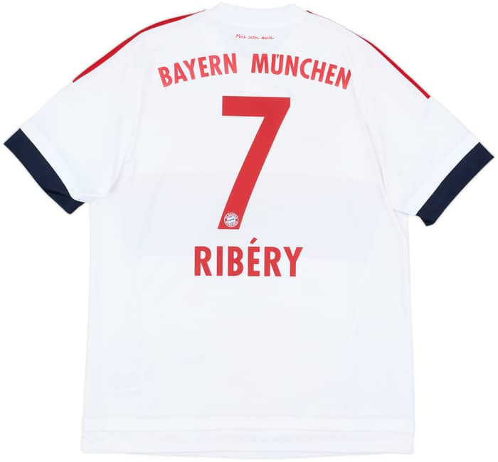 2015-16 Bayern Munich Away Shirt Ribery #7 - 7/10 - (L)