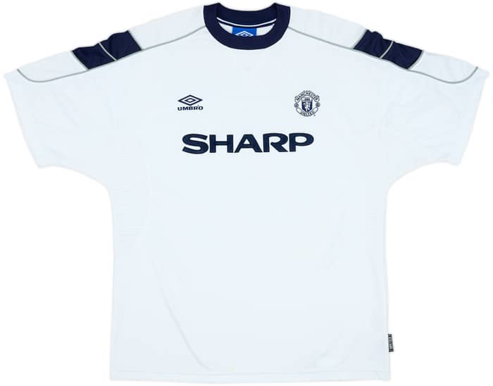 1999-00 Manchester United Third Shirt Beckham #7 - 7/10 - (XL)