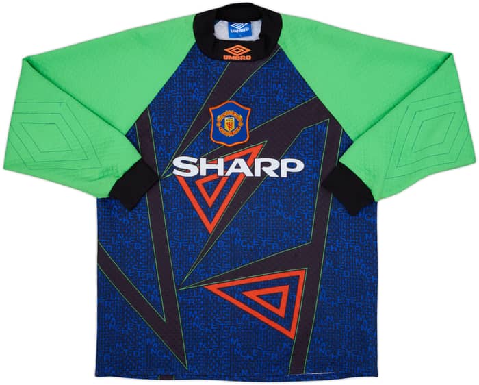 1994-96 Manchester United GK Shirt Schmeichel #1 - 8/10 - (XL)