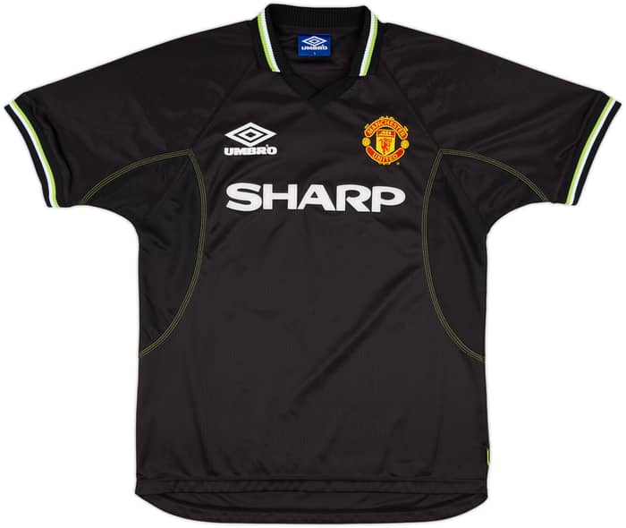 1998-99 Manchester United Third Shirt Scholes #18 - 9/10 - (L)