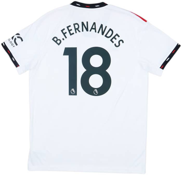 2022-23 Manchester United Away Shirt B.Fernandes #18 (L)