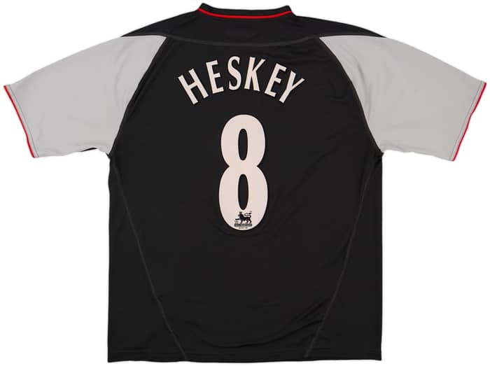 2002-04 Liverpool Away Shirt Heskey #8 - 8/10 - (L)