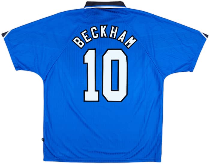 1996-98 Manchester United Third Shirt Beckham #10 - 10/10 - (XL)