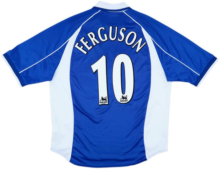 2000-02 Everton Home Shirt Ferguson #10 - 7/10 - (XL)